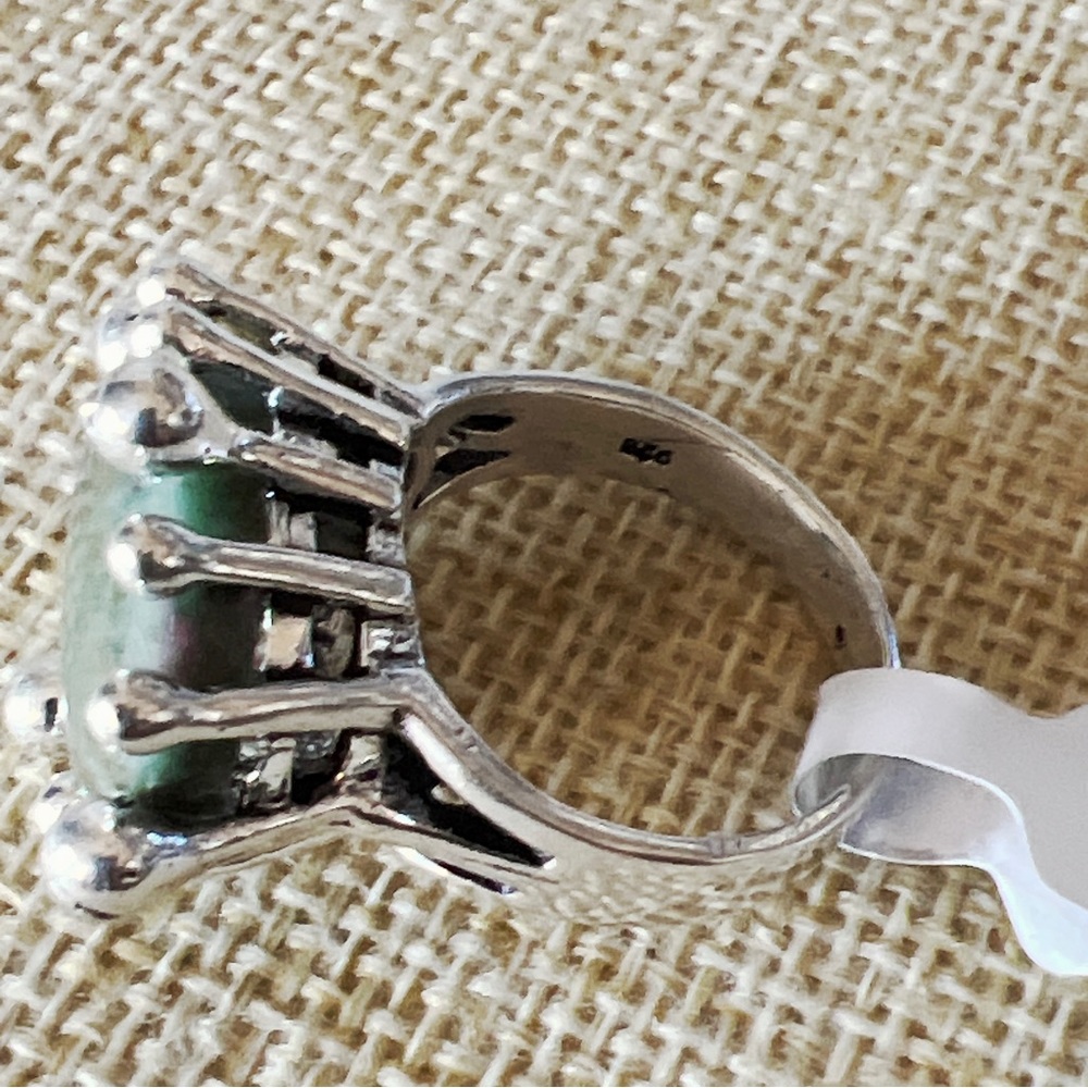 New Ruby Zoisite Stone Crystal Large Prong Set Ca… - image 6